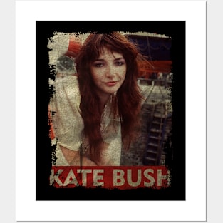 TEXTURE ART- Kate Bush - RETRO STYLE 2 Posters and Art